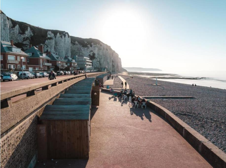 Bel Appartement Vue Mer Centre-Ville, Face Plage Dieppe Exterior foto